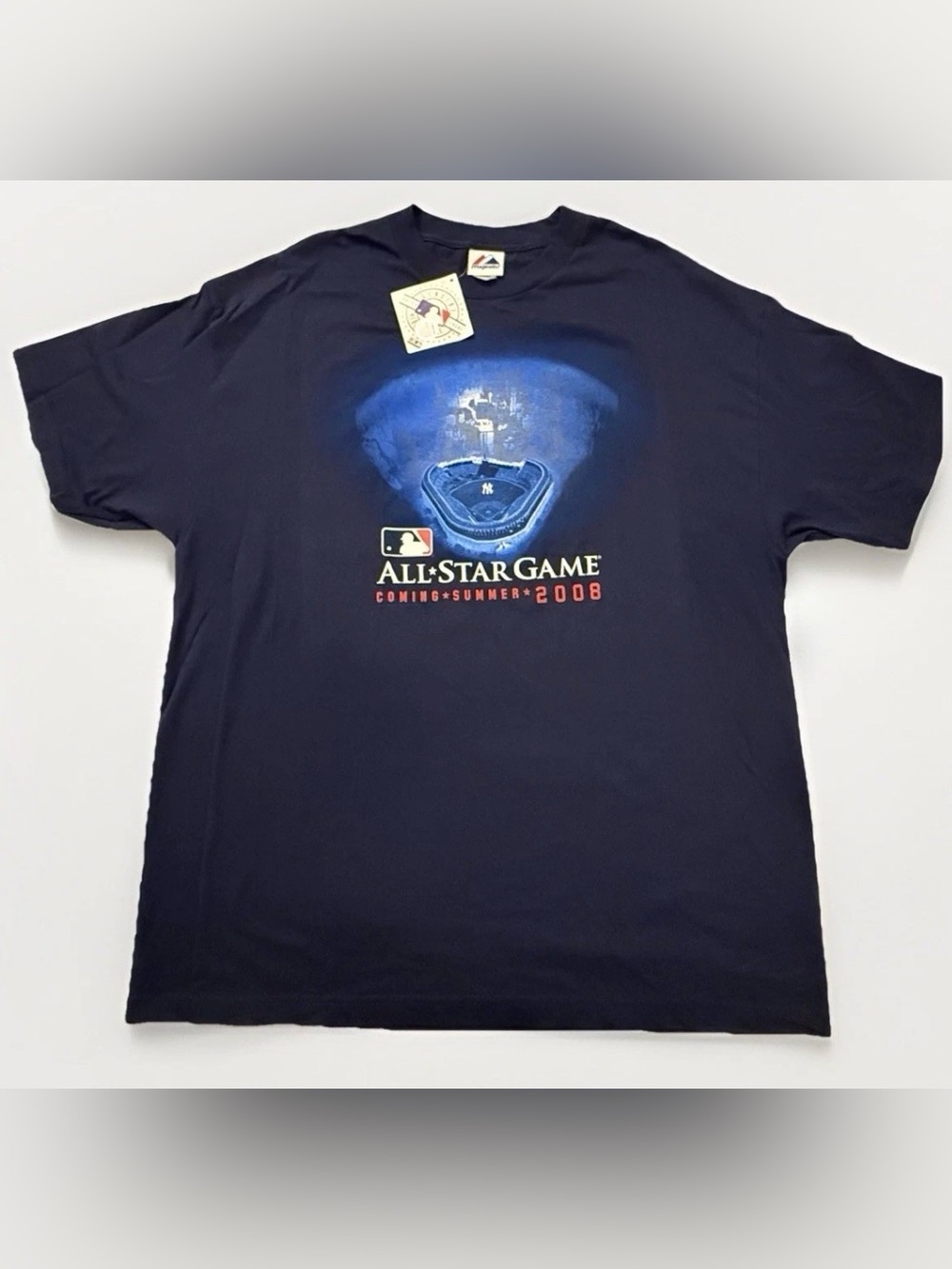 Majestic Navy Blue MLB All-Star Game 2008 Graphic Tee